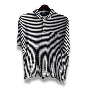 Blue Polo Ralph Lauren Soft Touch Polo Shirt Size XL